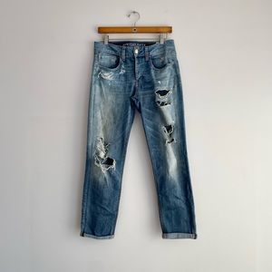 American Eagle Distressed Tomgirl Jeans - 2